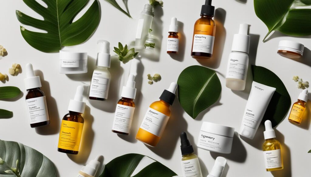 Produk skincare dari The Ordinary